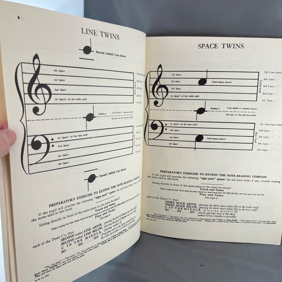 “Sight Reading” Book One Learn to read music Piano 1934 J.Williams & S. Turner - Picture 5 of 5